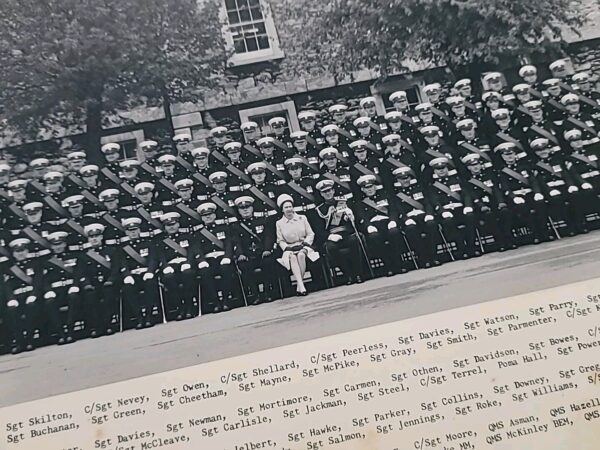 Queen Elizabeth II Royal Presentation Photo Photograph British Royalty Military - Image 19