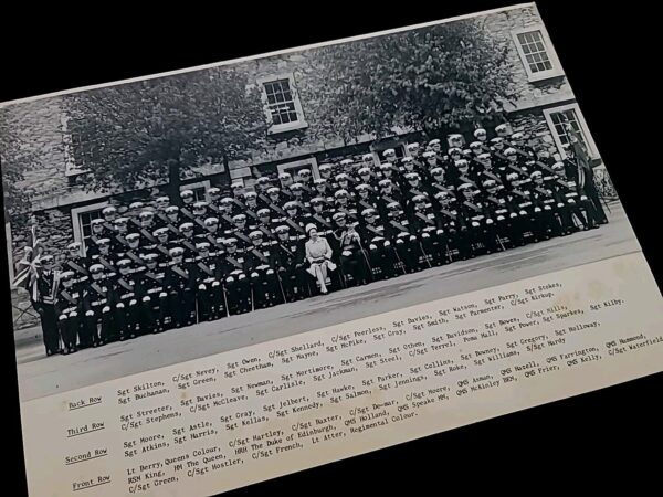 Queen Elizabeth II Royal Presentation Photo Photograph British Royalty Military - Image 24