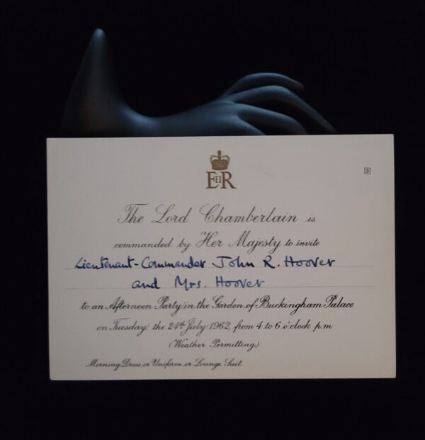 Queen Elizabeth II Invitation Buckingham Palace Garden Party British Royalty UK - Image 3