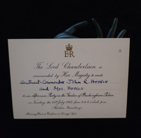 Queen Elizabeth II Invitation Buckingham Palace Garden Party British Royalty UK - Image 7