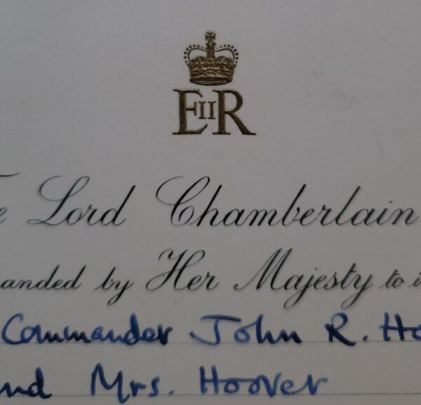 Queen Elizabeth II Invitation Buckingham Palace Garden Party British Royalty UK - Image 9