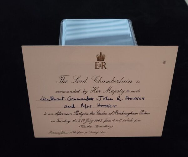 Queen Elizabeth II Invitation Buckingham Palace Garden Party British Royalty UK - Image 10