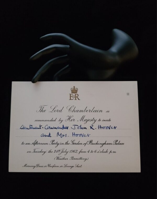 Queen Elizabeth II Invitation Buckingham Palace Garden Party British Royalty UK - Image 12