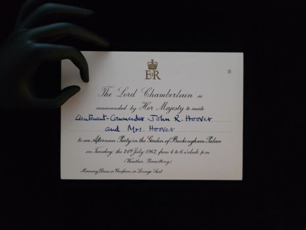 Queen Elizabeth II Invitation Buckingham Palace Garden Party British Royalty UK - Image 17