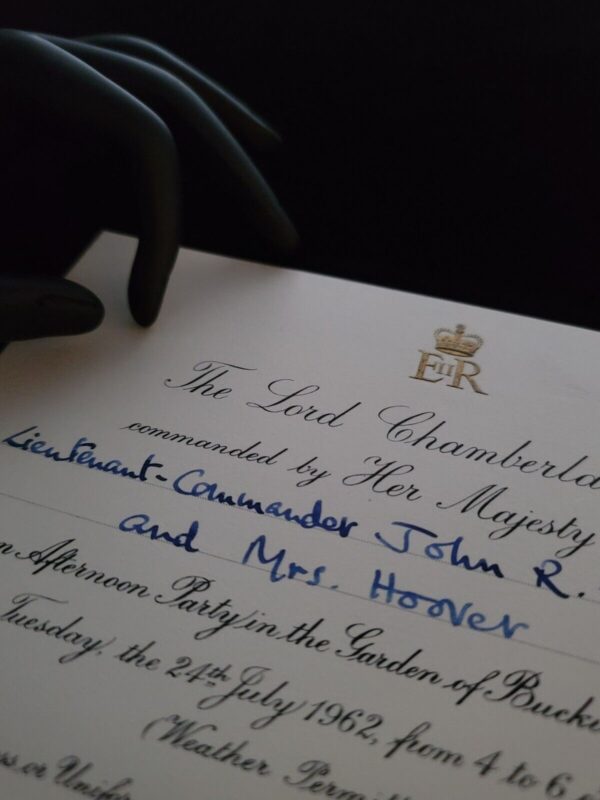 Queen Elizabeth II Invitation Buckingham Palace Garden Party British Royalty UK - Image 19