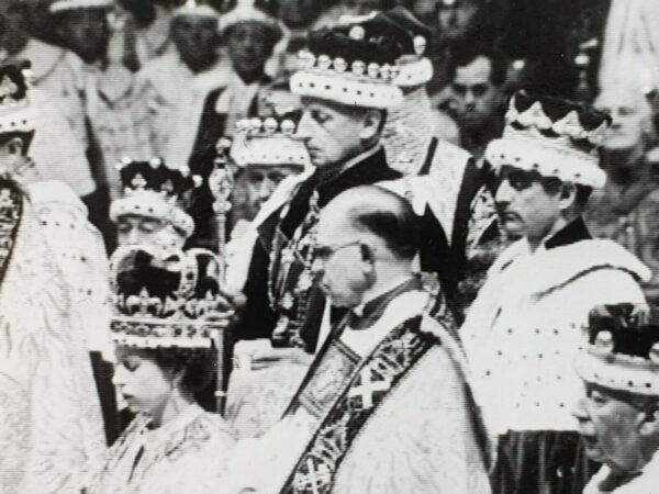 1953 Antique Official Royal Press Photograph Queen Elizabeth II Coronation ERII - Image 7