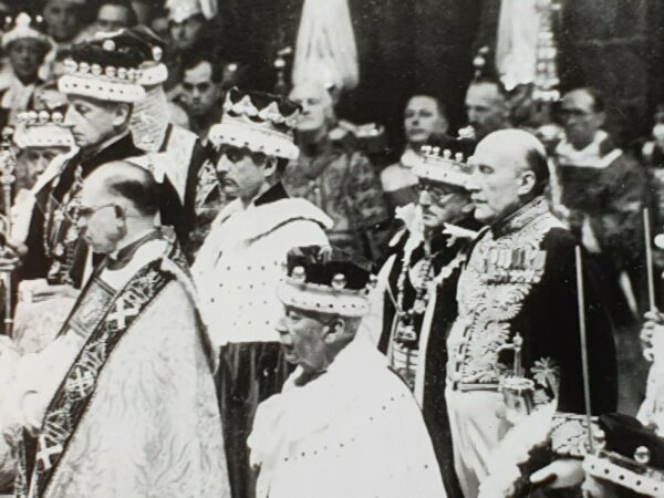 1953 Antique Official Royal Press Photograph Queen Elizabeth II Coronation ERII - Image 8