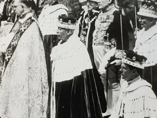 1953 Antique Official Royal Press Photograph Queen Elizabeth II Coronation ERII - Image 9