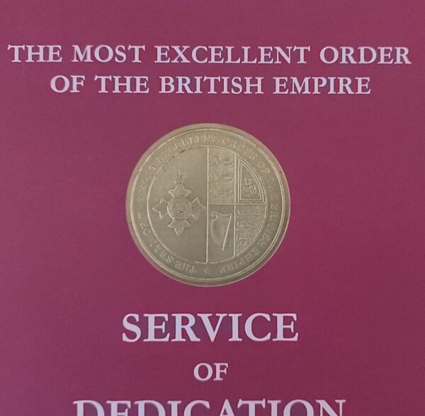 1988 Statutes Order The British Empire Booklet Elizabeth II Service Dedication - Image 5