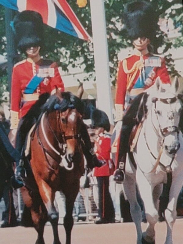 1986 Queen Elizabeth II Autograph Royal Christmas Card British Royalty Prince UK - Image 18