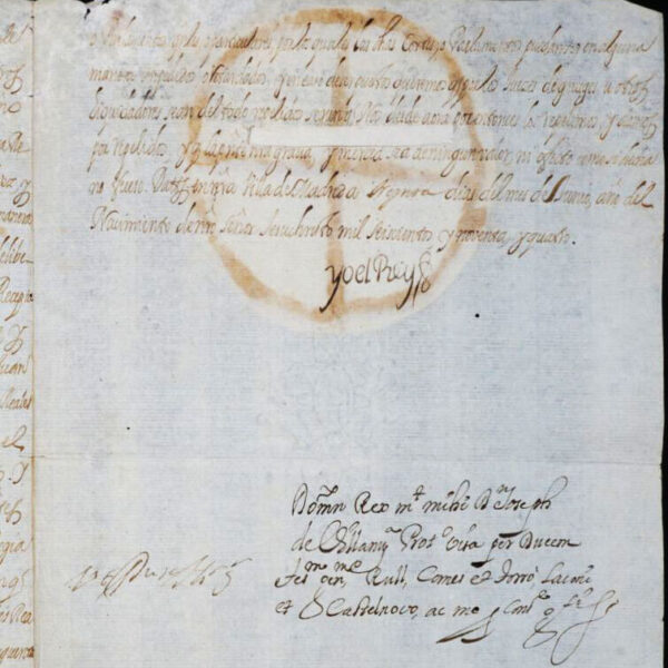 1694 King Charles II Spain Signed Document Royal Manuscript Autograph Royalty ES - Image 9