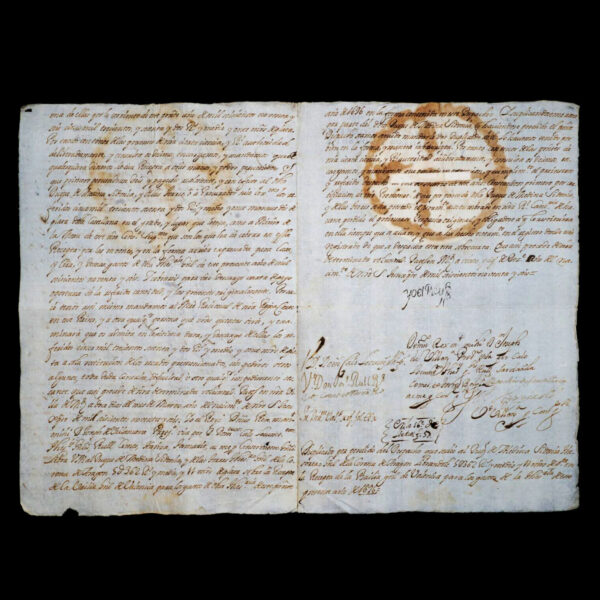 1696 King Charles II Spain Signed Document Royal Manuscript Autograph Royalty ES - Image 2