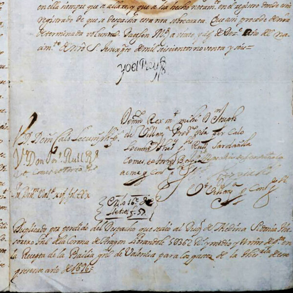 1696 King Charles II Spain Signed Document Royal Manuscript Autograph Royalty ES - Image 10