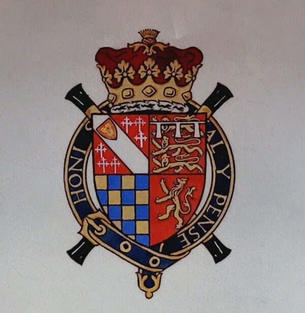 Queen Elizabeth II Royal Despatch Box Grant of Arms Royalty Document HUNT Family - Image 21