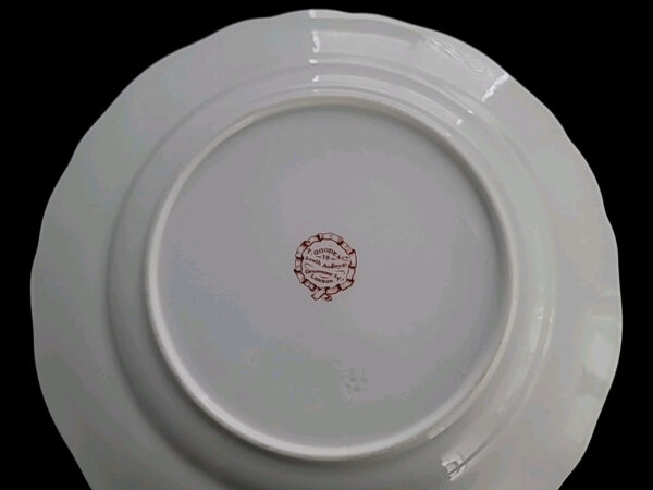 Rare Lord Baron Brougham Royal Dinner Plate Minton China Porcelain Royalty Crown - Image 15