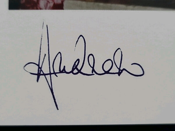 Prince Andrew Signed Sarah Duchess of York Autograph Beatrice Eugenie Royal Card - Image 17