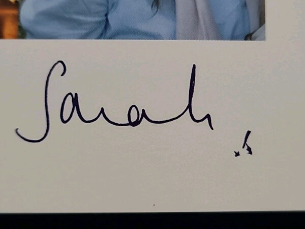 Prince Andrew Signed Sarah Duchess of York Autograph Beatrice Eugenie Royal Card - Image 22