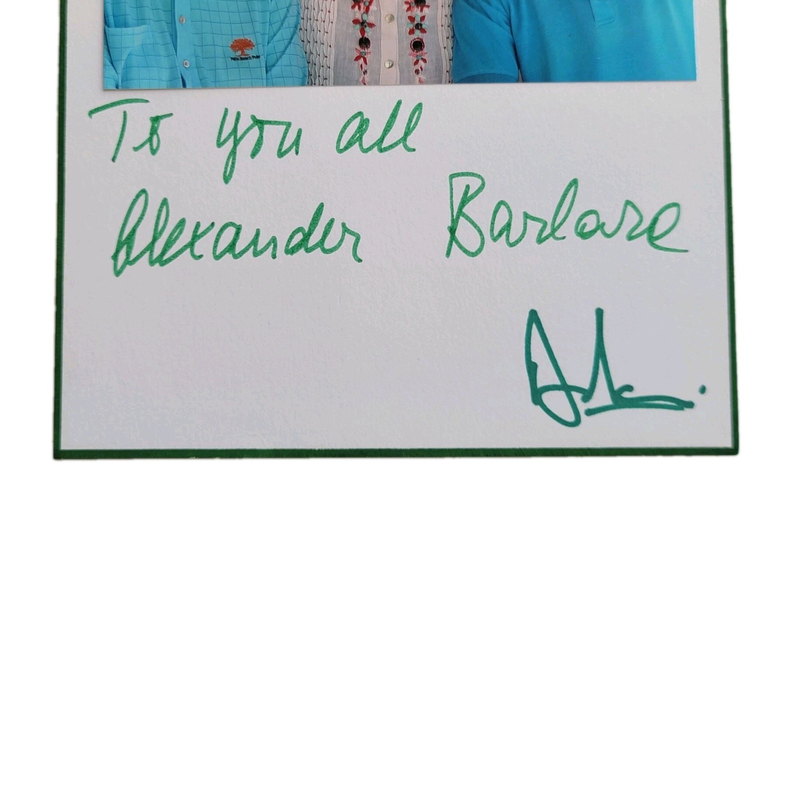 2015 Prince Alexander of Yugoslavia Royal Family Signed Christmas Card Royalty - Image 20