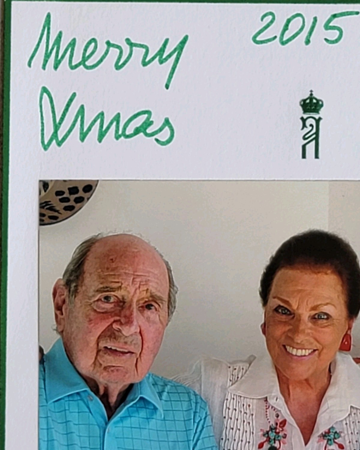 2015 Prince Alexander of Yugoslavia Royal Family Signed Christmas Card Royalty - Image 8