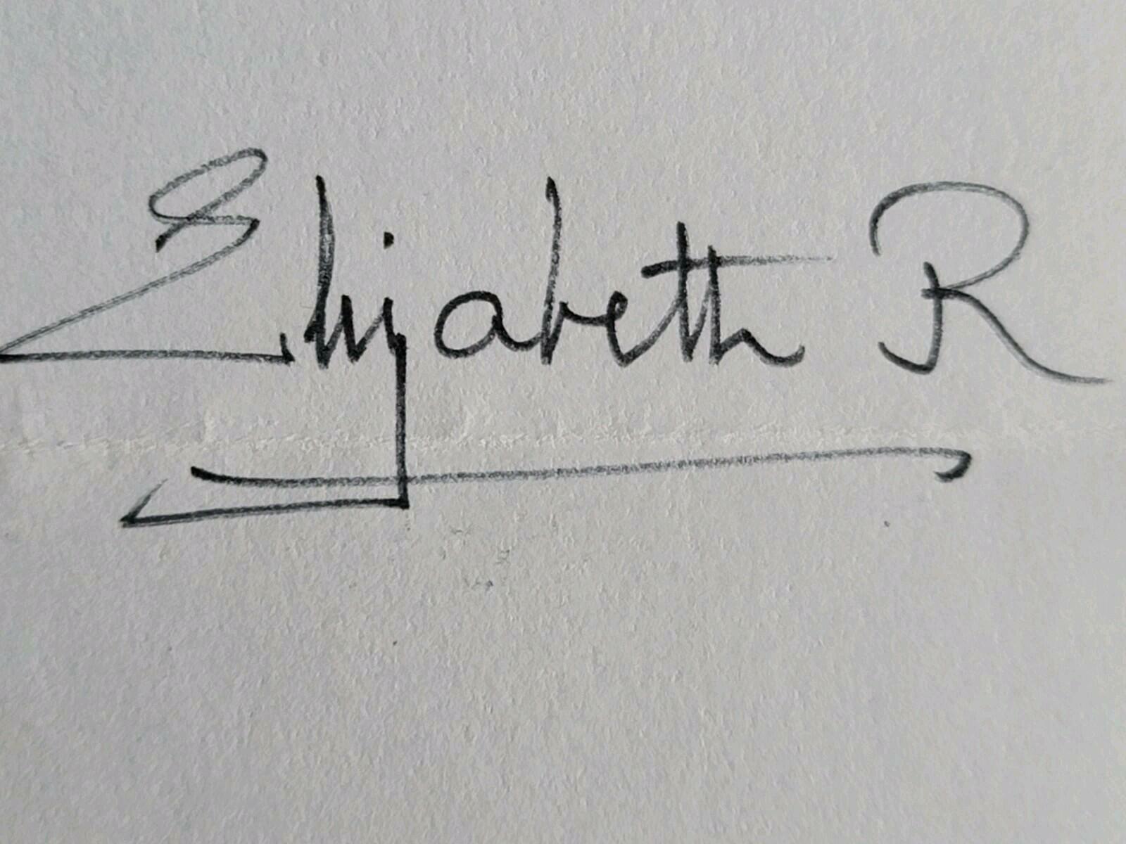 Queen Elizabeth Signed Royal Letter Chancellor Minister Norman St John-Stevas UK - Image 19