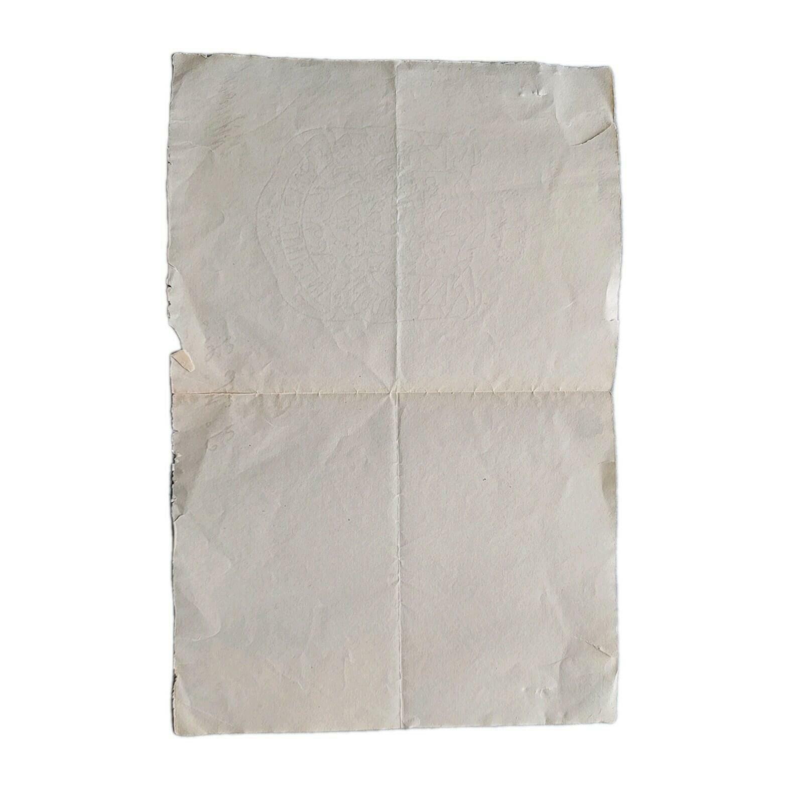 Otto Von Bismarck Signed Handwritten Historical Manuscript Letter Personal Taxes - Image 7