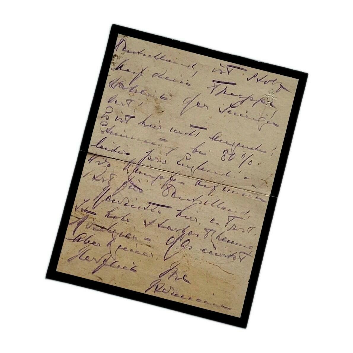Empress Hermine Signed Royal Letter to Manfred von Richthofen Kaiser Wilhelm II - Image 12