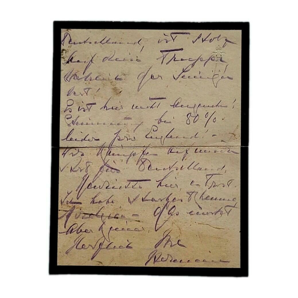Empress Hermine Signed Royal Letter to Manfred von Richthofen Kaiser Wilhelm II - Image 15