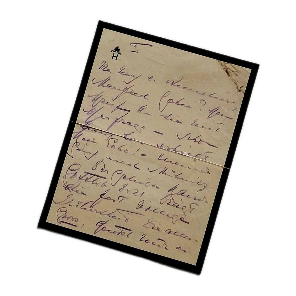 Empress Hermine Signed Royal Letter to Manfred von Richthofen Kaiser Wilhelm II - Image 6