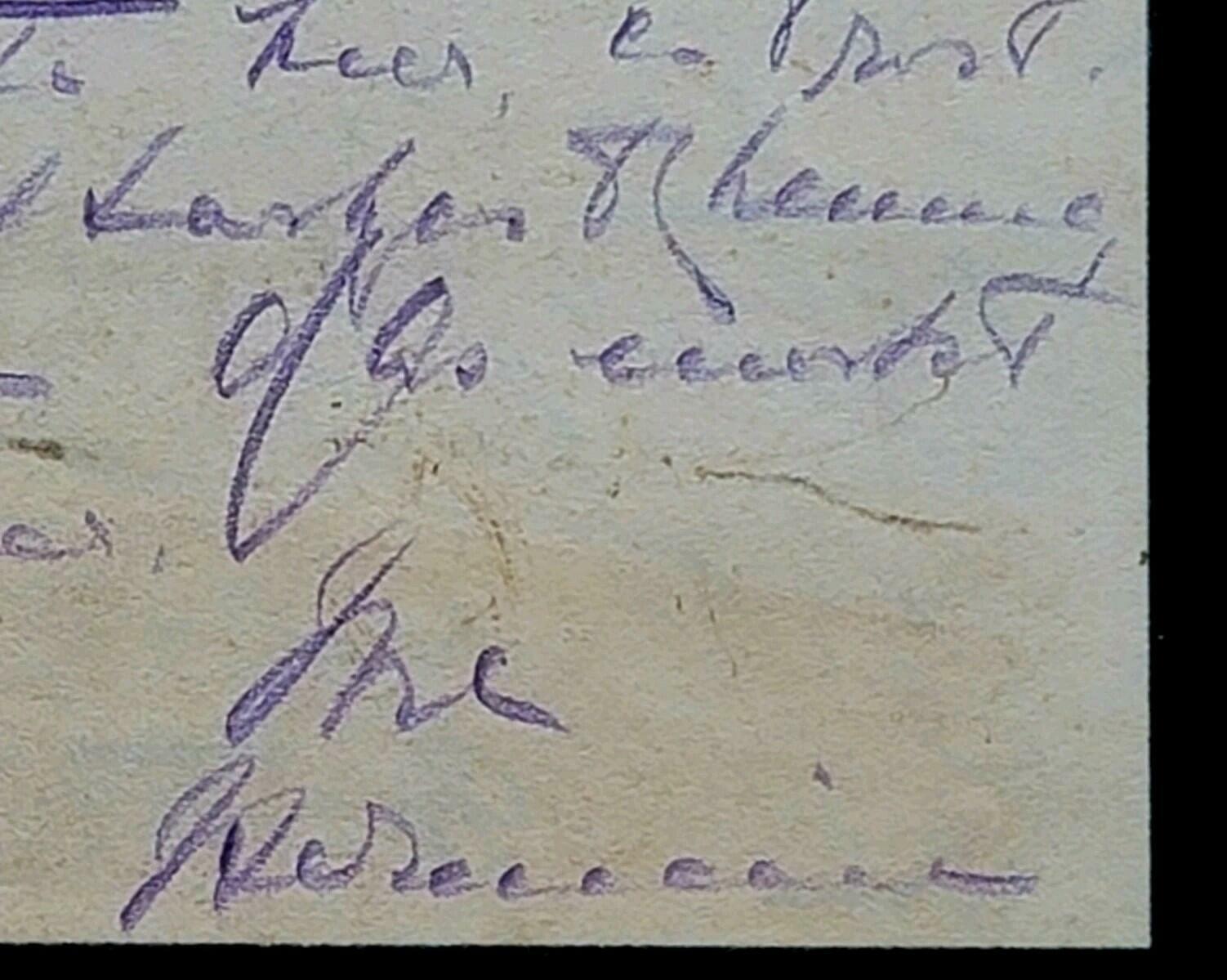 Empress Hermine Signed Royal Letter to Manfred von Richthofen Kaiser Wilhelm II - Image 4
