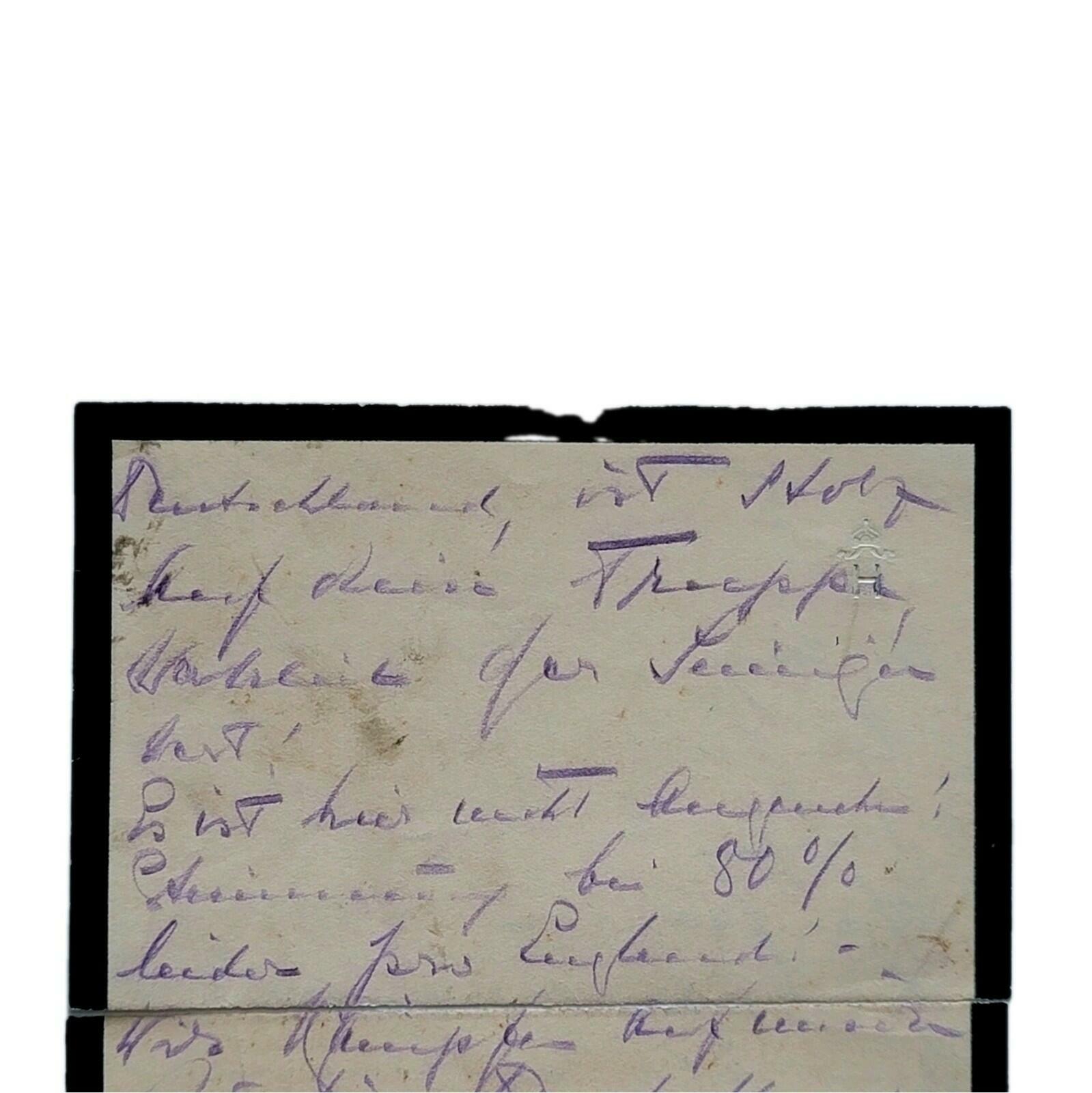 Empress Hermine Signed Royal Letter to Manfred von Richthofen Kaiser Wilhelm II - Image 10